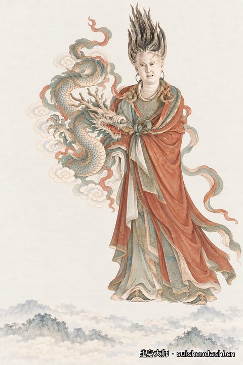 亢金龙 星君像