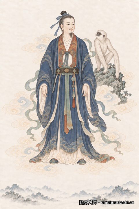 参水猿 星君像