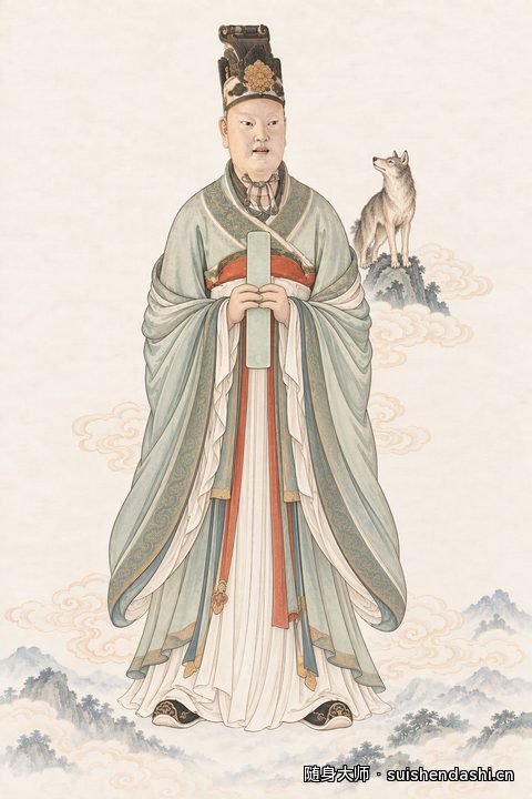 奎木狼 星君像