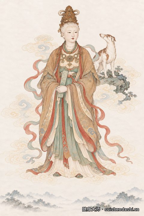 娄金狗 星君像