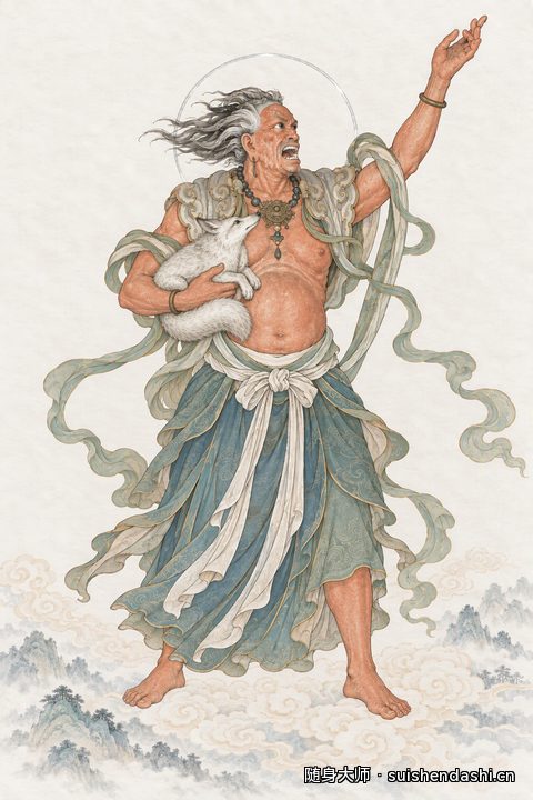 心月狐 星君像