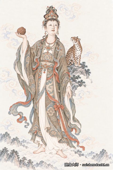 箕水豹 星君像
