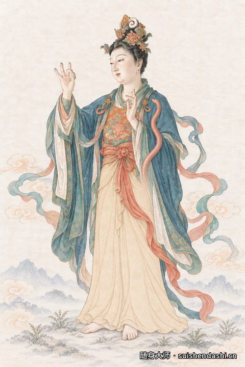 轸水蚓 星君像